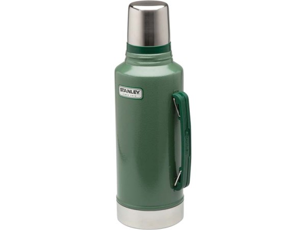 Stanley Classic Vakuum-Flasche, 1,9 Liter, Hammertone grün