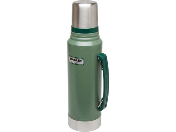 Stanley Classic Vakuum-Flasche, 1 Liter, Hammertone grün