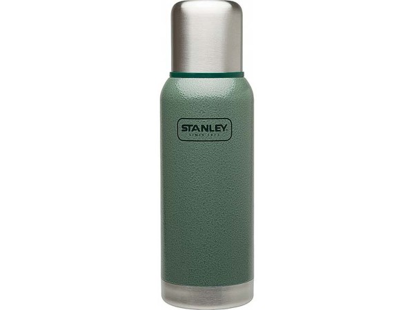 Stanley Adventure Vakuum-Flasche, 0,739 Liter 18/8 Edelstahl Hammertone grün